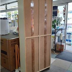 美品!!【フレンチカントリー調 本棚】幅76.5cm 組立て済 木目調 ブックシェルフ 白色系 札幌 北20条店の画像