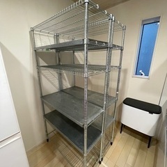 IKEA OMAR オマル スチールラック メタルラック 2 S...