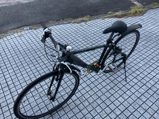 【クロスバイク】外装6段変速　リヤタイヤ、チェーン、サドル新品❗️泥除け付　若林自転車　膳所店　SALE中❗️