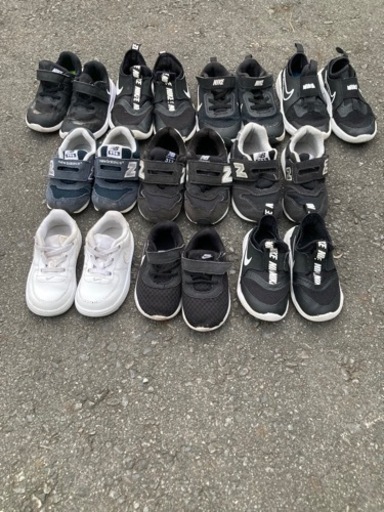 子供用　NIKE  New balance　10足まとめて　スニーカー