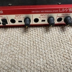 決まりました　YAMAHA オーディオインターフェースの画像