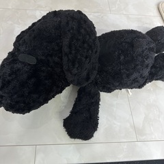 黒スヌーピー　ぬいぐるみ
