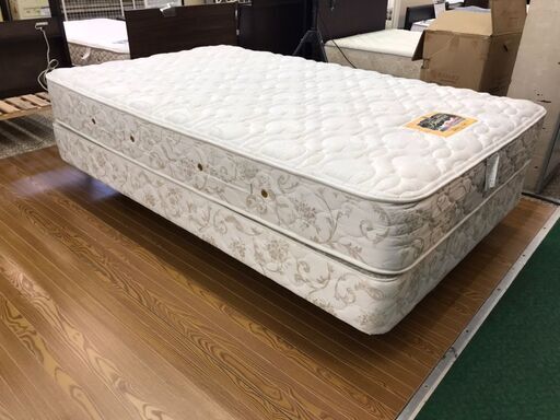 【愛品館八千代店】シモンズ　ダブルクッション　セミダブルベッド　ゴールデンバリュー