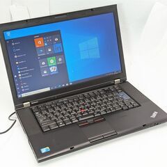 送料無料 15.6型ワイド ノートパソコン レノボ Lenovo T510 中古良品