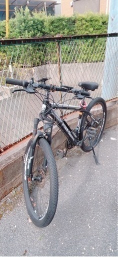 電動マウンテンバイク　アルミフレーム　フル電動