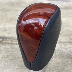 【美品】20アル・ヴェル　純正ウッドコンビシフトノブ 0010の画像