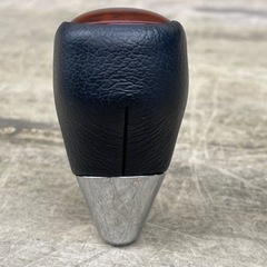 【美品】20アル・ヴェル　純正ウッドコンビシフトノブ 0010の画像