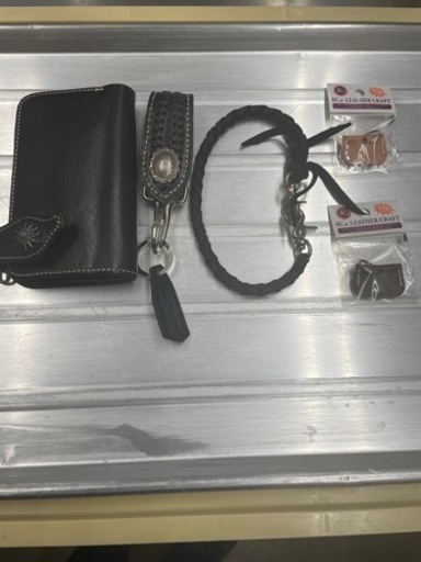 黒本皮❗️ハンドメイド❗️