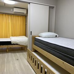 マットレス＆2段ベッドフレームのセット■高品質で、寝心地も抜群■