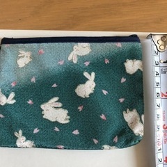 うさぎ　ポーチ　布　和装　和装小物　着物の画像