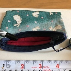 うさぎ　ポーチ　布　和装　和装小物　着物の画像