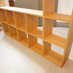 無印良品　ナチュラルオーク シェルフ コンパクト スタッキングシェルフ・ワイド・追加2段・オーク材 | 無印良品