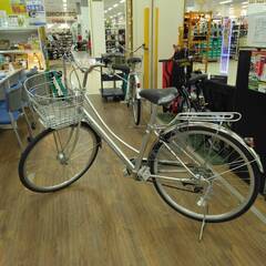 変速付き自転車　CHACLE　シルバー　27インチ