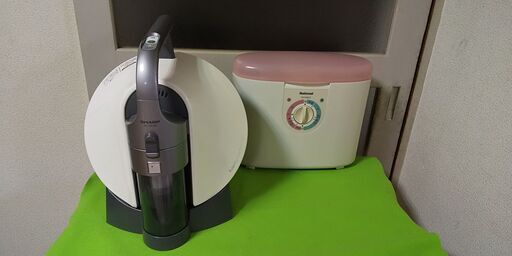 【美品】シャープ/布団クリーナー/掃除機/プラズマクラスター♪おまけにナショナル/布団乾燥機セット