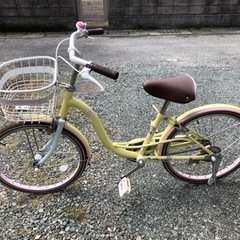 20インチ★子供用自転車★一部地域お届け可能★取りに来ていただければ500円お値引きします★補助輪付き★の画像
