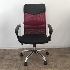 オフィスチェア デスクチェア　パソコンチェア　事務椅子　キャスター付き　（１）の画像