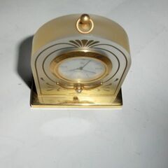 ★パール（真珠付き）、★MIKIMOTO、置き時計、★動作中、綺麗、専用箱入り、保管品、★プロフィール必読ですの画像