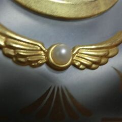 ★パール（真珠付き）、★MIKIMOTO、置き時計、★動作中、綺麗、専用箱入り、保管品、★プロフィール必読ですの画像