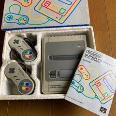 【お値下げしました】スーパーファミコン　中期版　箱・取説つきの画像