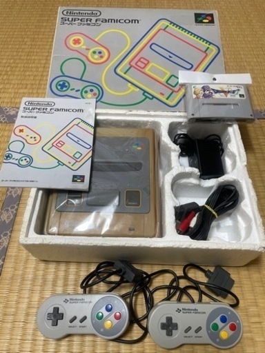 スーパーファミコン本体　カセット