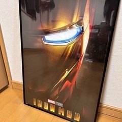 アイアンマン　ポスター　MAVEL  額縁付