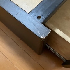 取引中_ダブルベッド(木製)の画像
