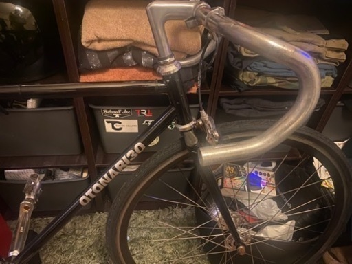 メーカー不明　ピストバイク　再塗装品　ブラックおまけつき