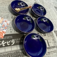 小皿・スプーン　5セットです
