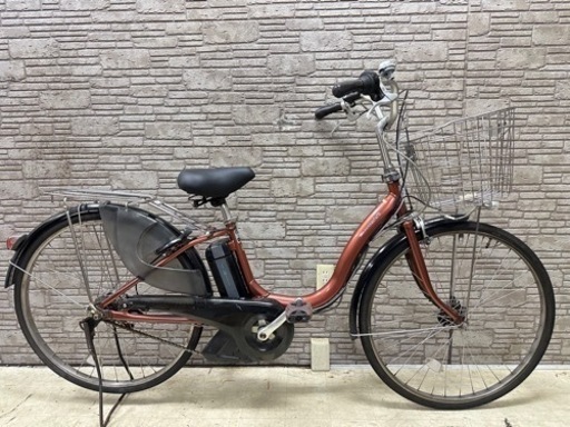 東京23区配達無料　新基準　ヤマハ　パスナチュラ　6.6Ah リチウム 電動自転車 中古 1710