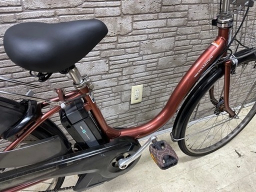 東京23区配達無料　新基準　ヤマハ　パスナチュラ　6.6Ah リチウム 電動自転車 中古 1710