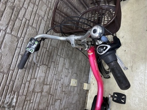 東京23区配達無料　新基準　ヤマハ　パスナチュラ　12.8Ah リチウム 電動自転車 中古 1711