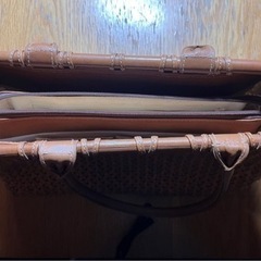 革セカンドバッグの画像