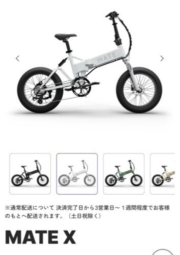 MATE BIKE X 250 正規品