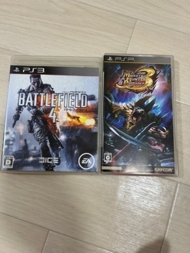 PS3 バトルフィールド4  モンハン3rd