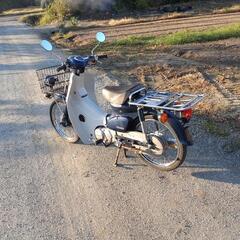 プレスカブ！　程度良好！　これから嬉しいグリップヒーター付！の画像