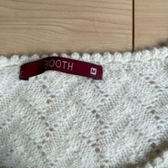 ニットチュニック　Mの画像