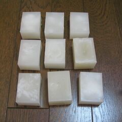 ろうそくの蝋です
