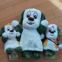 ★新品タグ付き★　ワンワンとうーたん　ぬいぐるみ3種セット