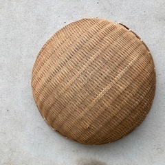 ざる　木製　器　干し皿　調理器具　インテリア　直径35センチの画像