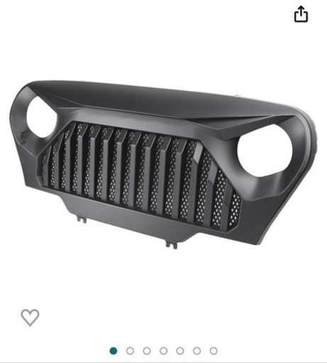 JEEP ラングラー　TJ グリルとテールランプカバー