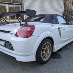 ZZW30 MR-S 5MT テイン車高調　フルバケ　フジツボ製マフラーの画像