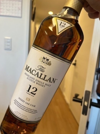 マッカラン シェリーオークカスク 12年 700ml