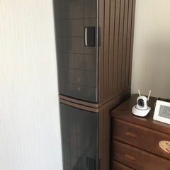 プラスチック収納　2つ　洋服収納ケース　隙間収納の画像