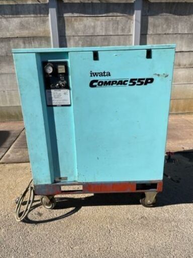 中古エアコンプレッサー【ジャンク】