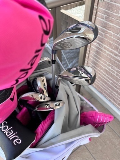 Callaway Solaire キャディバッグ ヘッドカバーセット　手袋　カバン　クラブカバー