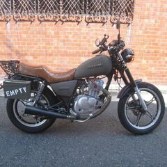 大阪市内より　スズキ　GN125H　カスタム　アーミーっぽく塗装...