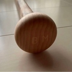 ミズノ　硬式木製バット　85cm  ベースマンオリジナル　くり抜きありの画像