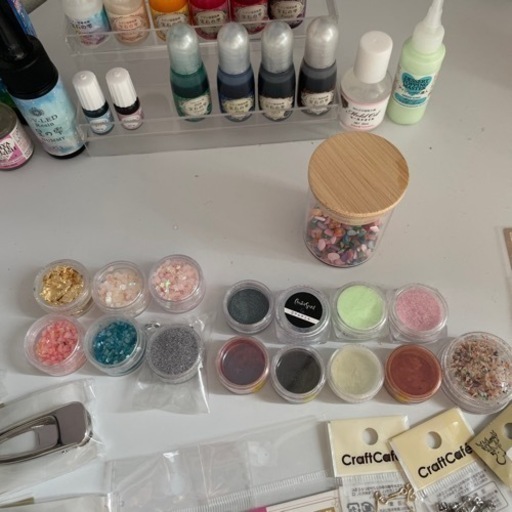 ハンドメイド　レジン　宝石の雫　星の雫