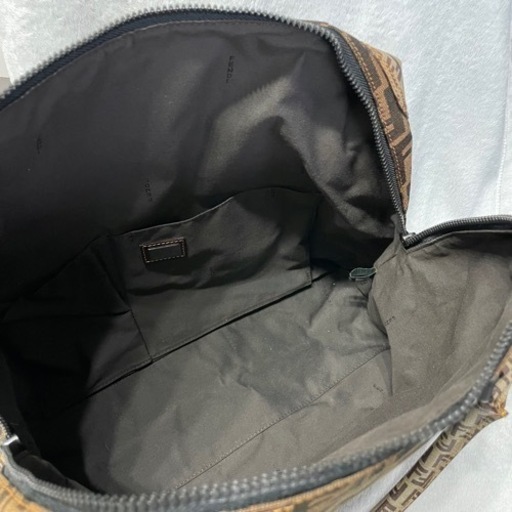 FENDI ズッカ柄 キャンバス　ハンドバッグ　FF柄　8BL096 FENDI ズッカ柄 キャンバス ハンドバッグ FF柄 8BL096 【公式通販】