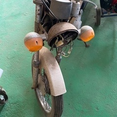 ヤマハ　GR50   ミニトレ  カフェレーサーの画像